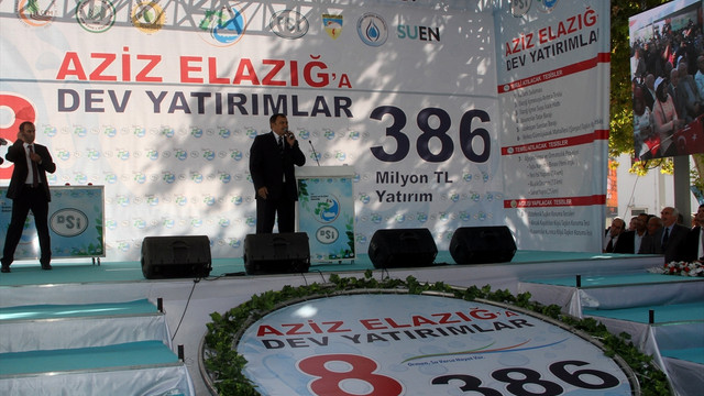 Orman ve Su İşleri Bakanı Eroğlu, Elazığ'da