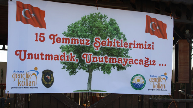 Özel Harekat Daire Başkanlığı bahçesine şehitler anısına fidan dikildi