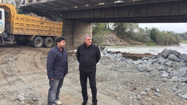 Sakarya Nehri yatağındaki genişletme çalışmaları