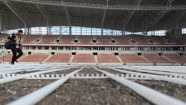 Samsun'un yeni stadında Nou Camp örnek alındı