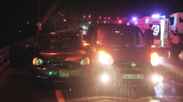Silivri'de trafik kazası