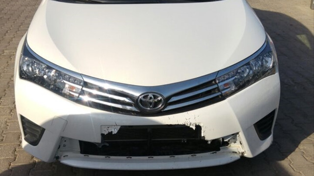 Sokak köpeklerinin otomobile zarar verdiği iddiası