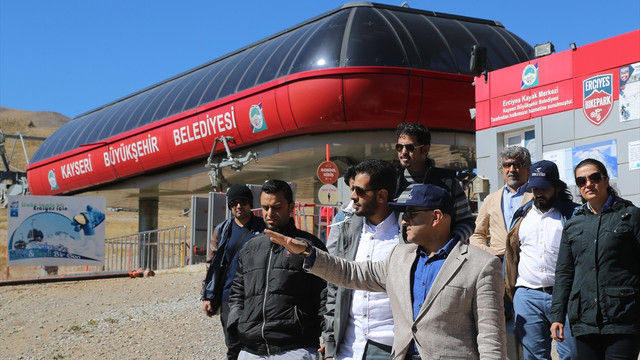 Sosyal medya fenomenlerinden Erciyes'in tanıtımına destek