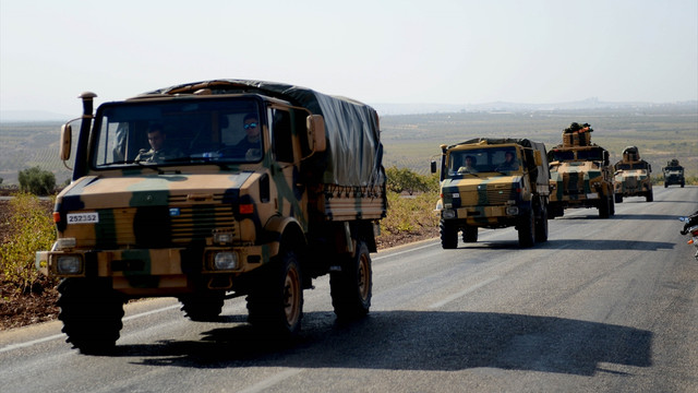 Suriye sınırına askeri sevkiyat