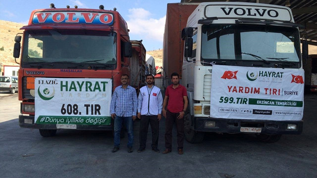 Suriye'ye insani yardım