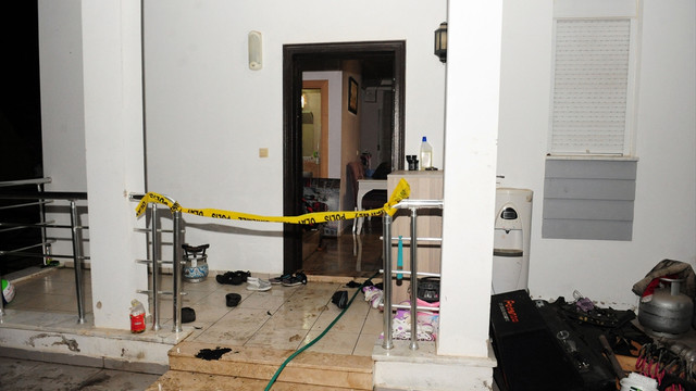 Tartıştığı eşini benzinle yaktığı iddiası