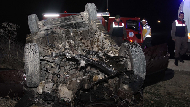 Tekirdağ'da trafik kazası: 1 ölü, 2 yaralı