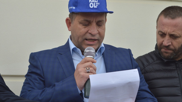 TPAO işçilerinden iş bırakma eylemi