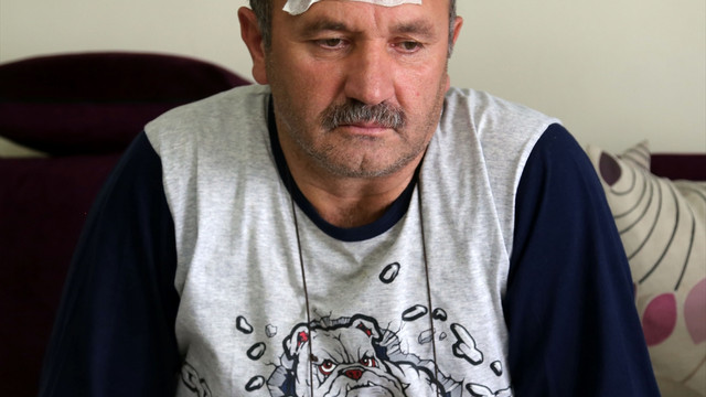 Trafik kazası araç kamerasına yansıdı