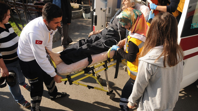 Zonguldak'ta ev yangını