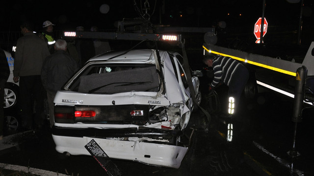 Zonguldak'ta trafik kazası 4 yaralı