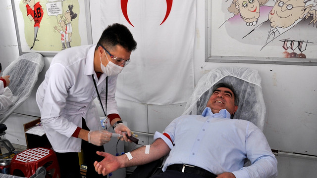 15 Temmuz şehitleri anısına kan bağışı kampanyası