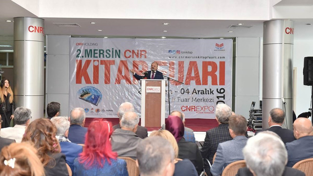 2. Mersin CNR Kitap Fuarı açıldı