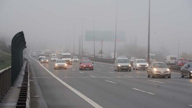 İstanbulda yoğun sis