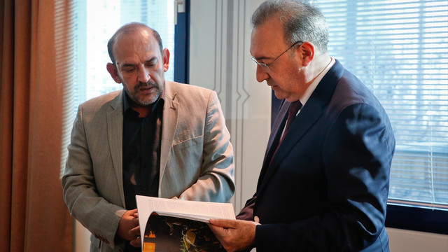 AA'dan Saraybosna Büyükelçisi Koç'a ziyaret