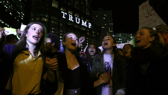 ABD'de Trump karşıtı gösteriler