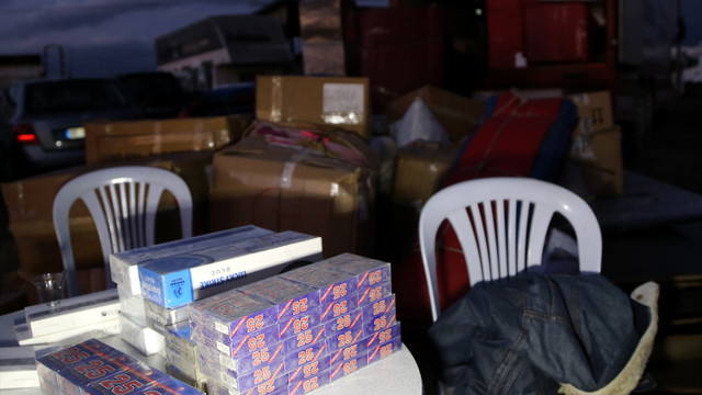 Adana'da gümrük kaçağı sigara operasyonu