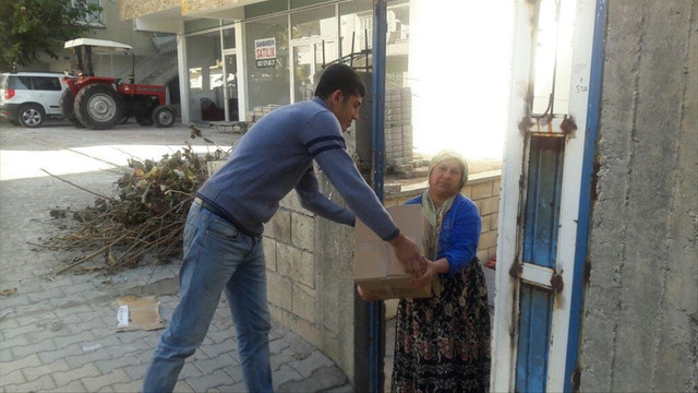 Adıyaman Valiliğinden Suriyeli ve Iraklı sığınmacılara yardım