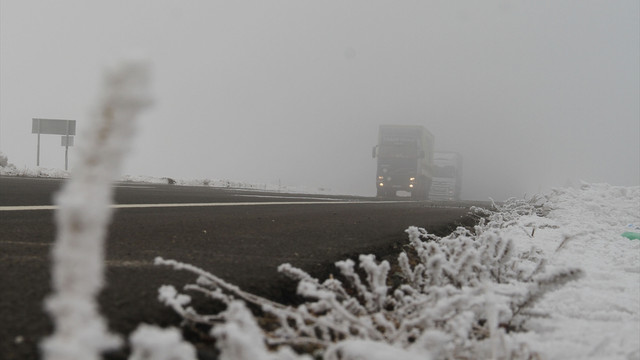 Ağrı'da yoğun sis