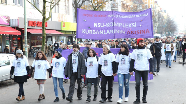 Almanya'da ırkçılık protestosu