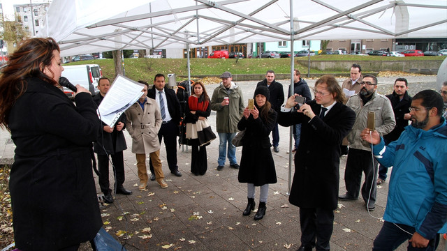 Almanya'da NSU terör örgütü protesto edildi