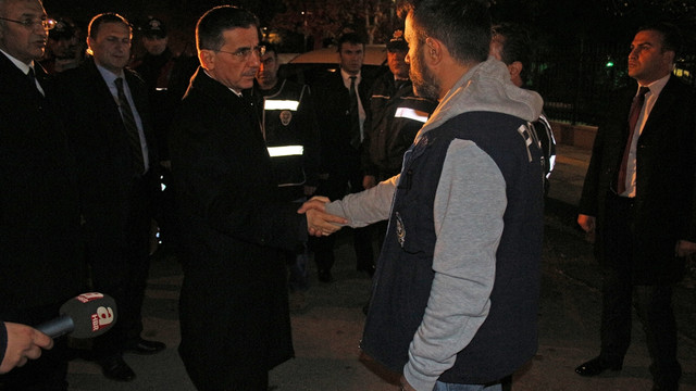 Ankara Valisi Topaca, asayiş denetimine katıldı