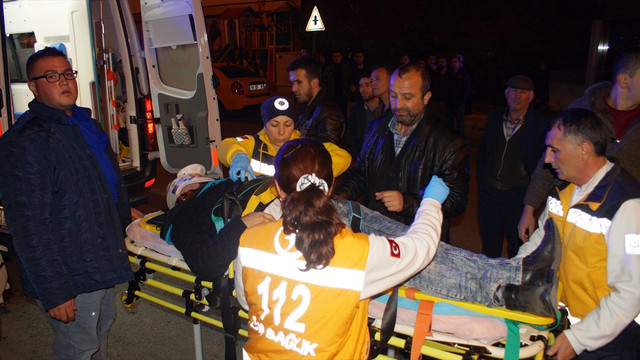 Ankara'da trafik kazası: 2 yaralı