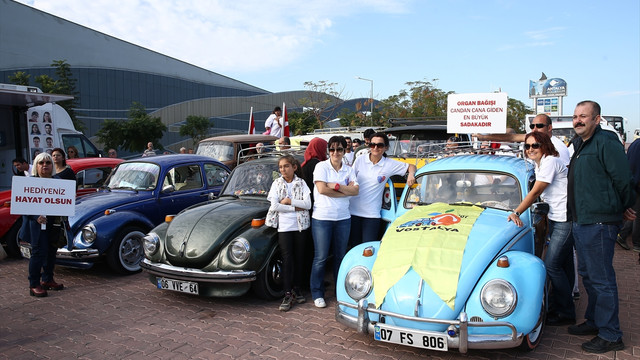 Antalya'da renkli organ bağışı etkinliği