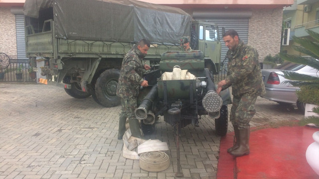 Arnavutluk ve Kosova'da sel