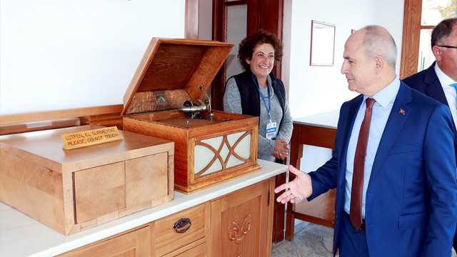 Atatürk'ün gramofonu yeniden çalışır hale geldi