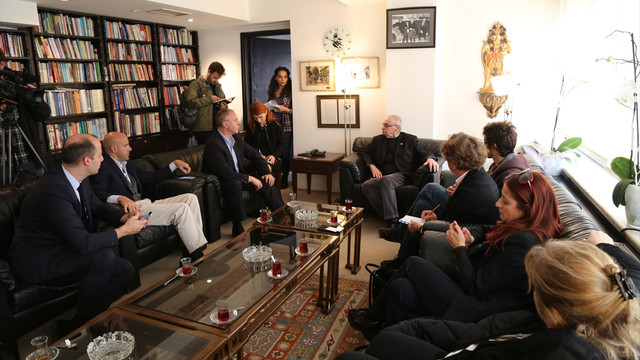 Avrupalı parlamenterler, Cumhuriyet gazetesini ziyaret etti