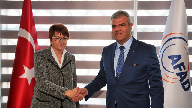 Başbakan Yardımcısı Kaynak'ın kabulü