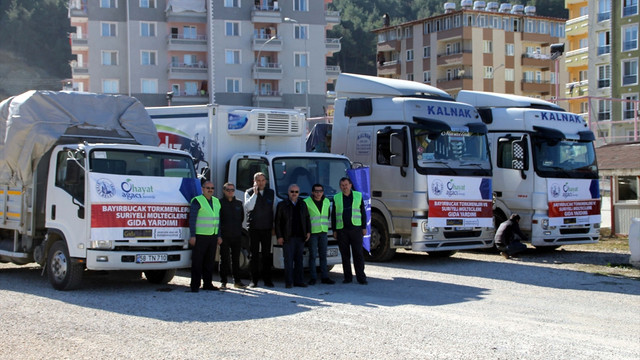 Bayırbucak Türkmenlerine yardım