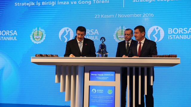 Borsa İstanbul-İKB Stratejik İş Birliği Gong Töreni
