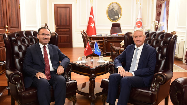 Bozdağ, Avrupa Konseyi Genel Sekreteri Jagland'la görüştü