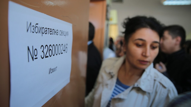 Bulgaristan vatandaşları sandık başında