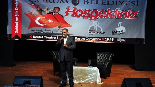 Çorum'da 15 Temmuz şehitleri anıldı