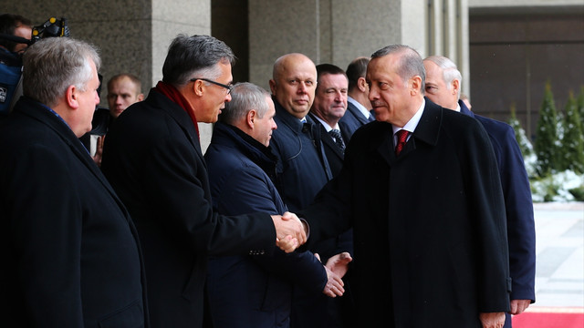 Cumhurbaşkanı Erdoğan Belarus'ta
