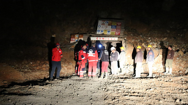 Denizlide maden ocağında göçük meydana geldi