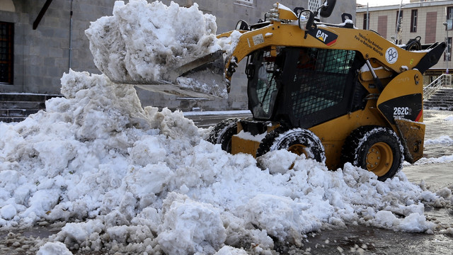 Doğu Anadolu'da kar