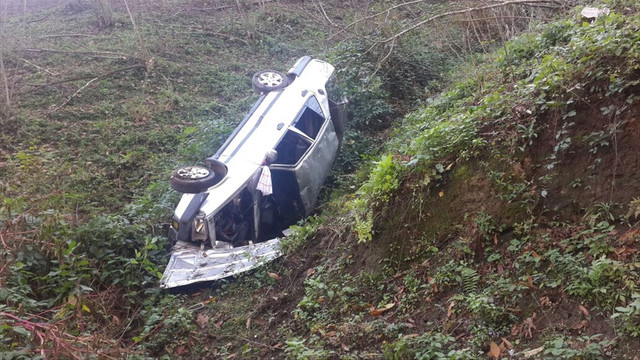 Düğün konvoyunda kaza: 5 yaralı