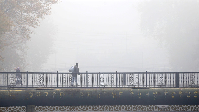 Düzce'de yoğun sis