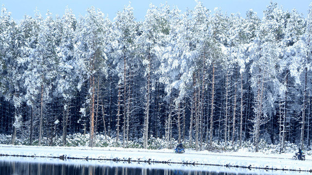 Düzce'nin yüksek kesimleri beyaza büründü