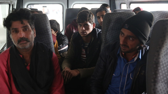 Edirne'de 24 yabancı uyruklu yakalandı