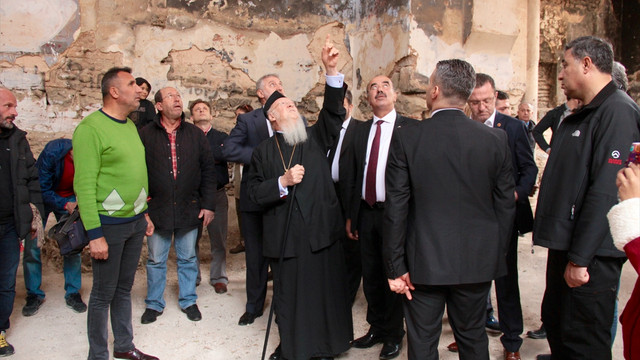 Fener Rum Patriği Bartholomeos Bursa'da