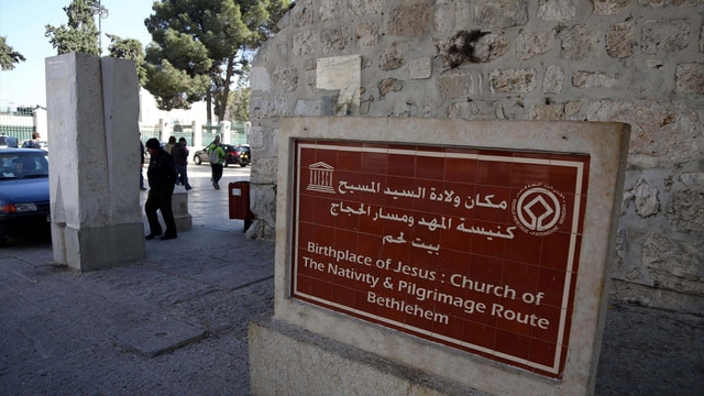 Filistin'deki Doğuş Kilisesi'ndeki mozaikler gün yüzüne çıktı
