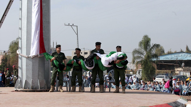 Filistin'in en yüksek bayrağı