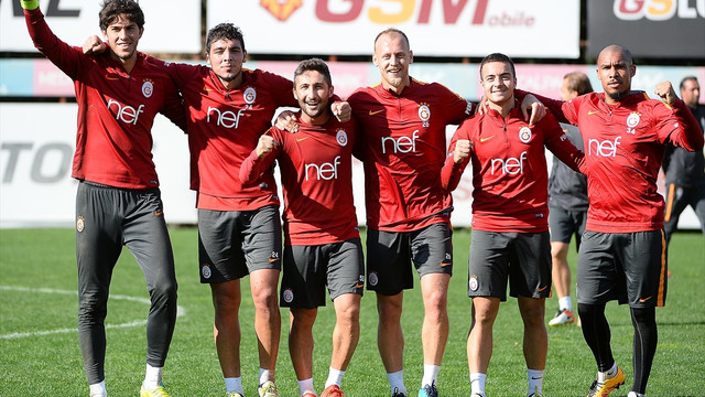 Galatasaray'da derbi maçı hazırlıkları