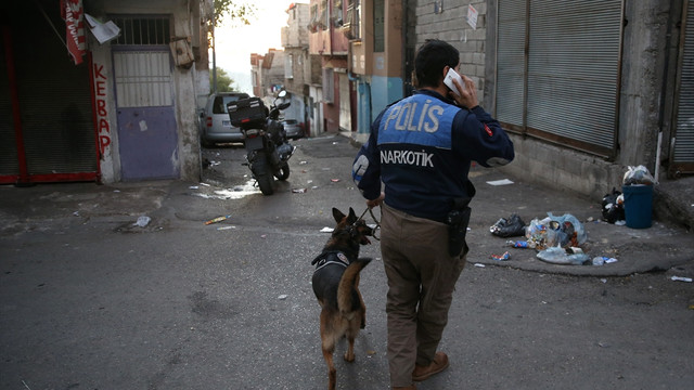 Gaziantep'te şafak vakti uyuşturucu operasyonu