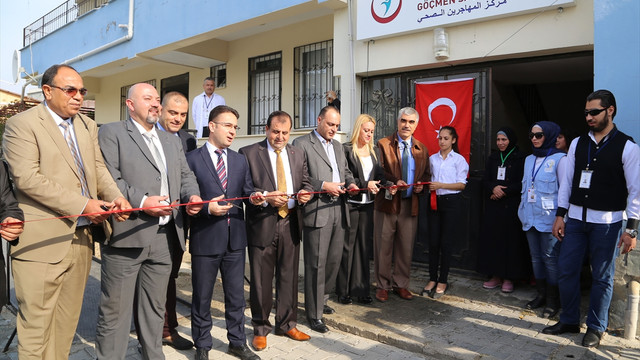 Hatay'da göçmen sağlığı merkezi açıldı